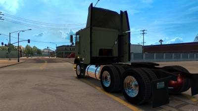 Freightliner FLB Low Cab [upd: 05.02.16] для American Truck Simulator [1.0.0]