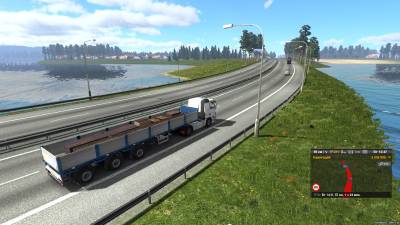 Мод "Rus Map v1.4" для ETS2 v.1.14.1.