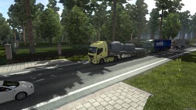 Мод "Rus Map v1.4" для ETS2 v.1.14.1.