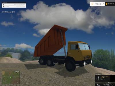 Самосвал "КамАЗ 65115" для FS15